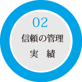 信頼の管理実績